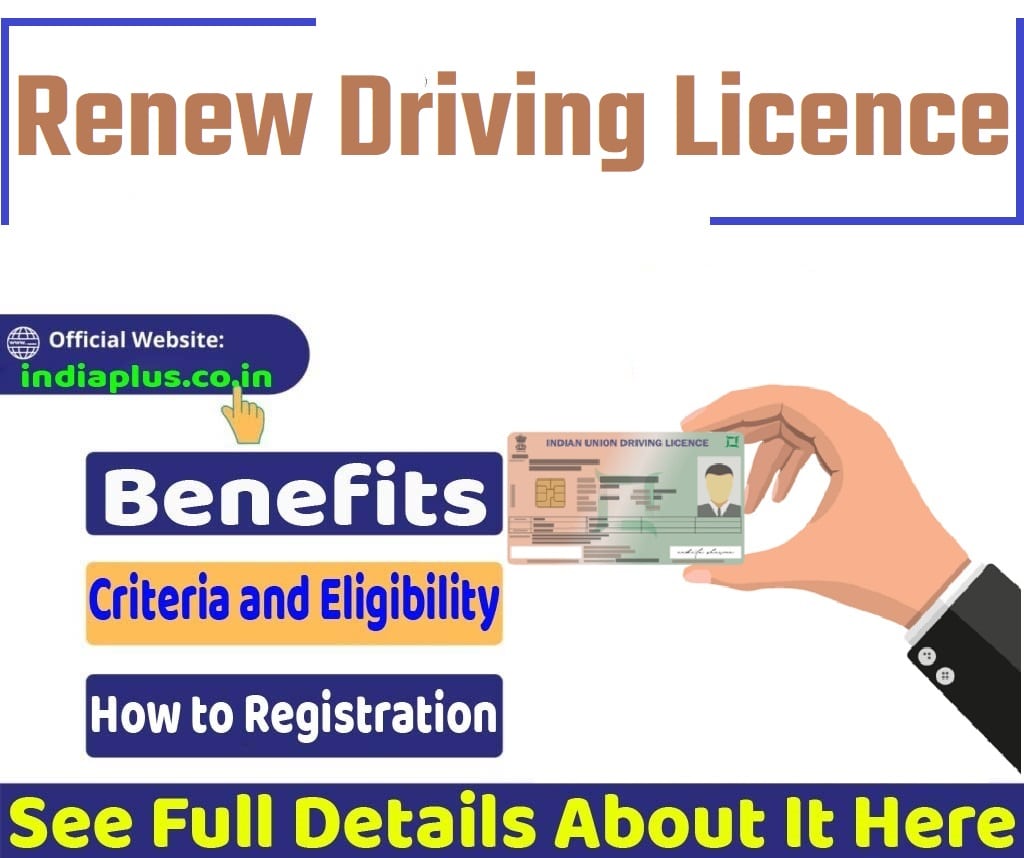 Renew Driving Licence Online Apply