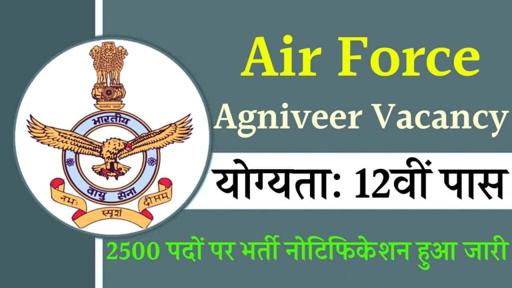 Air Force Agniveer Vacancy 2025