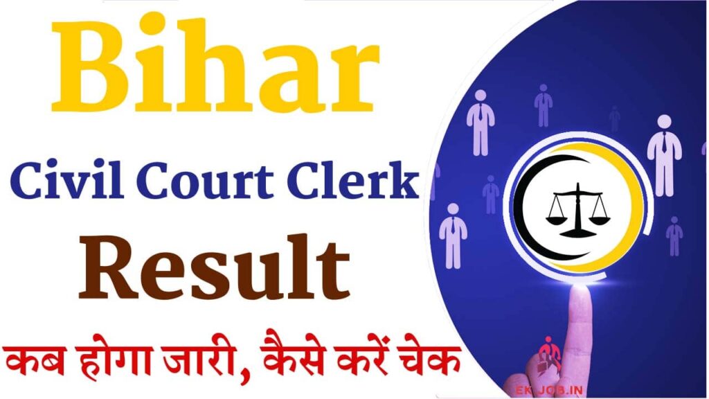 Bihar Civil Court Clerk Result 2025 iNDIAPLUS.CO.IN